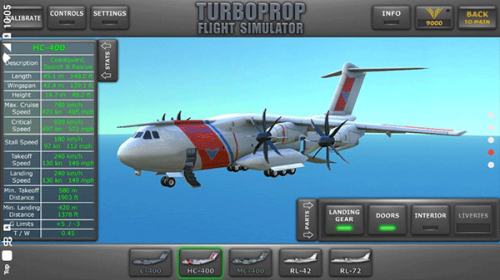 涡轮螺旋桨飞行模拟器1.31版本无限金币(Turboprop Flight Simulator)
