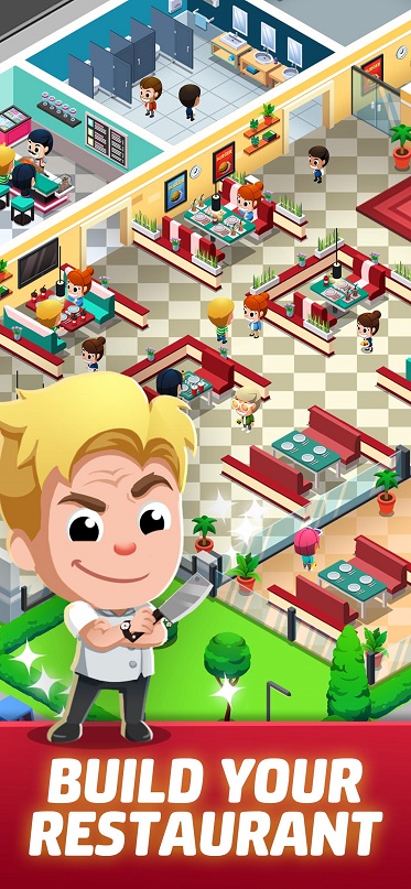 Idle Restaurant Tycoon(闲置餐厅大亨无限钞票版) 1.31.0安卓版