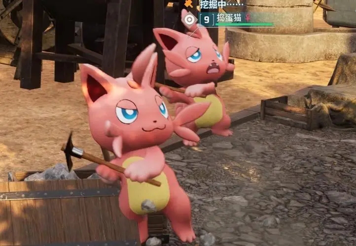幻兽帕鲁捣蛋猫收获工具MOD