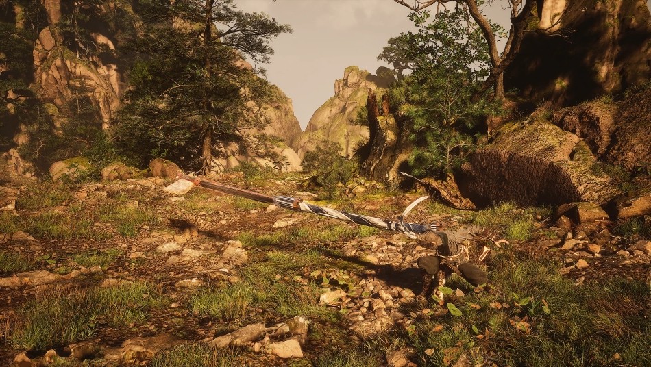 黑神话悟空RDR2斧头替换金箍棒MOD