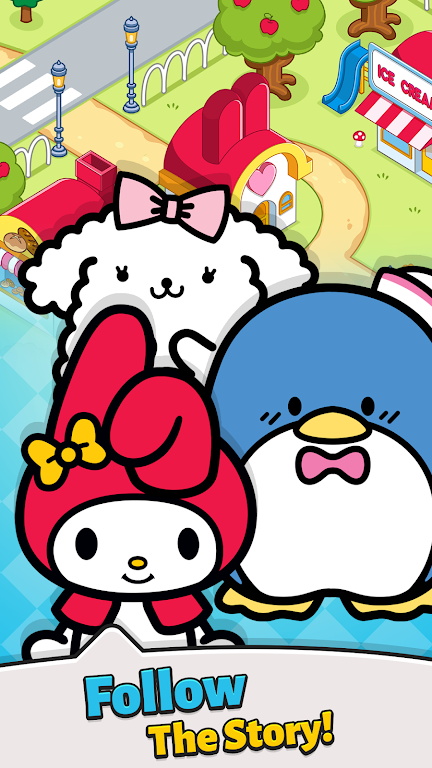 Hello Kitty Merge Town(凯蒂猫合并小镇游戏) 1.0.8914安卓版