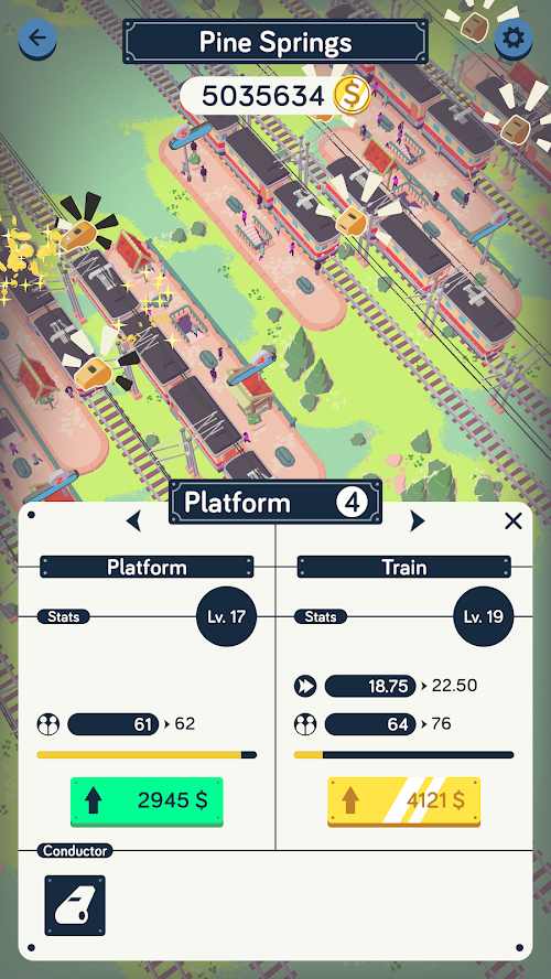 Train Station Idle Tycoon(火车站大亨无限金币版) 0.32最新安卓版