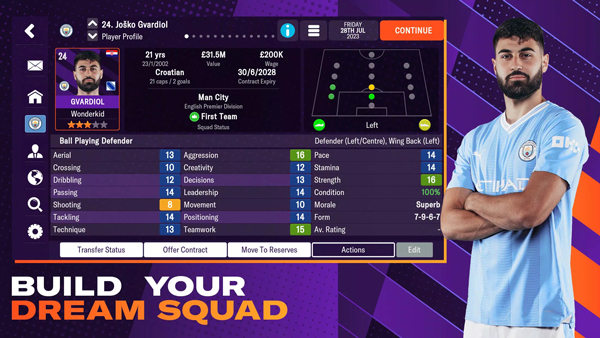 Football Manager2024 Mobile汉化版游戏介绍