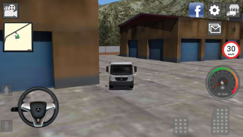 Mercedes Benz Truck Simulator(GBD奔驰卡车模拟器无限货币版) 6.32安卓版