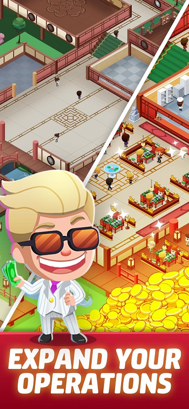 Idle Restaurant Tycoon(闲置餐厅大亨无限钞票版) 1.31.0安卓版