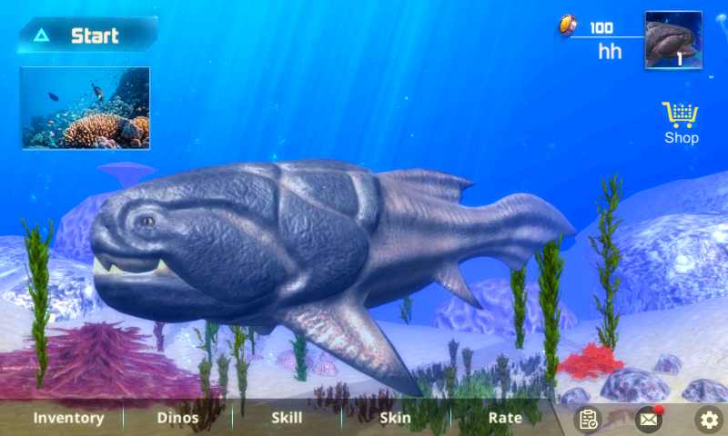 Dunkleeosteus Simulator(海底巨兽模拟器大量金币版) 1.0.2安卓版
