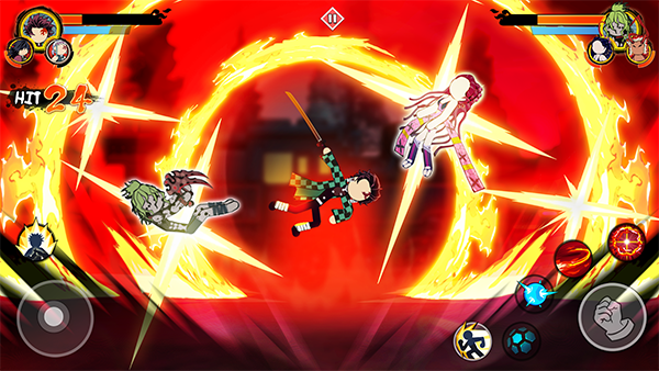 火柴人鬼灭之刃内置菜单(Stick Demon Shadow Fight)