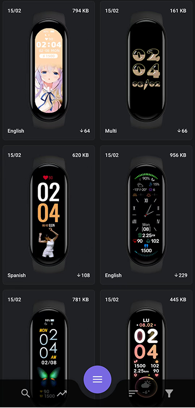 小米手环6表盘自定义工具