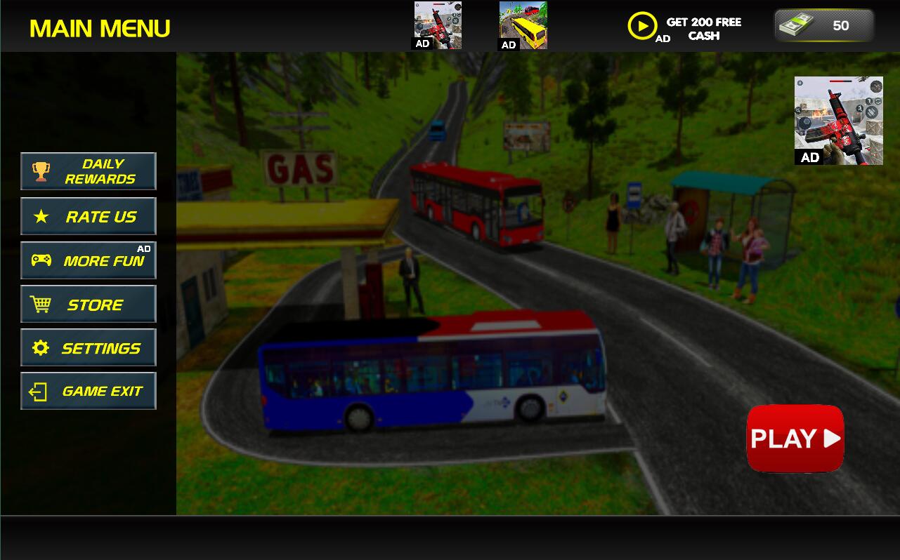 Offroad Coach Bus Driving Simulator 2020(山路客车驾驶模拟器官方版) 1.1.0安卓版