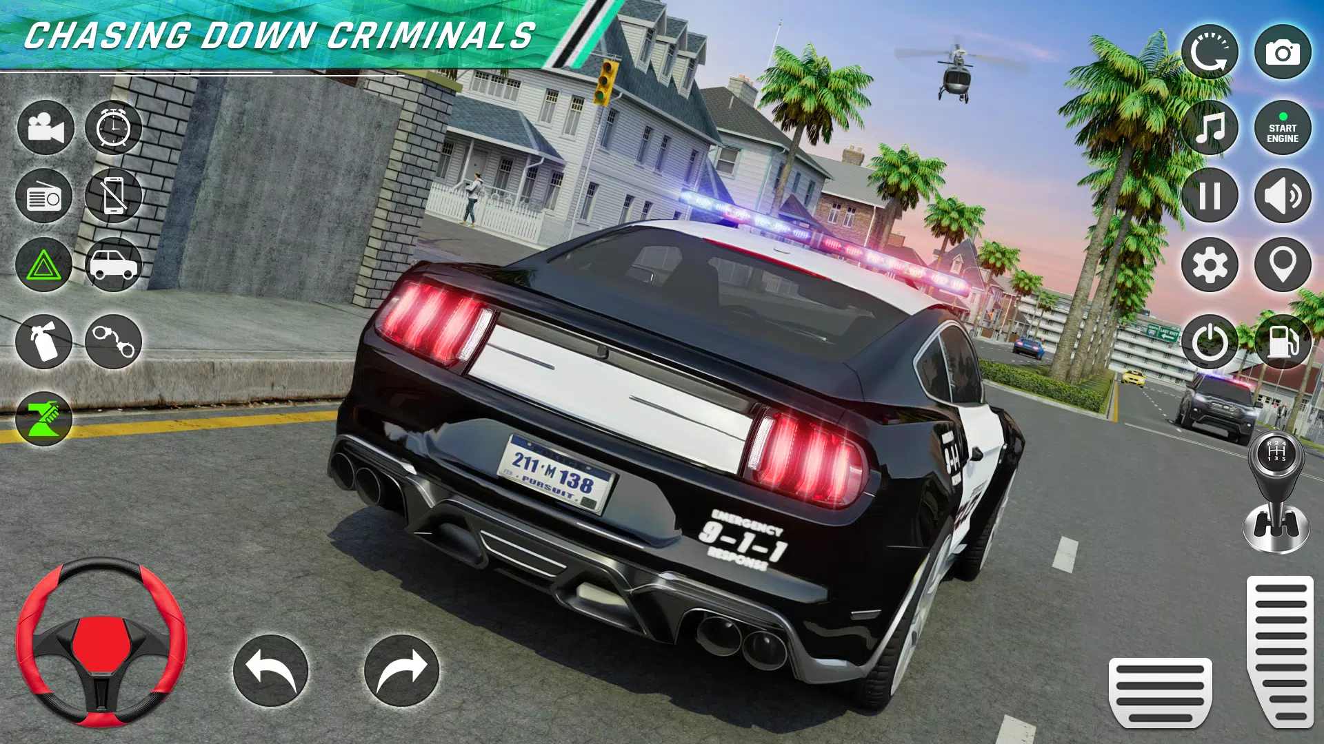 美国警车追逐模拟器游戏(US Police Car Chase Simulator) 3.9最新版