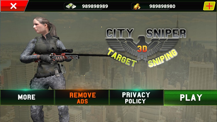 City Target Sniper 3D(城市目标狙击手3D大量货币版) 1.1.5安卓版