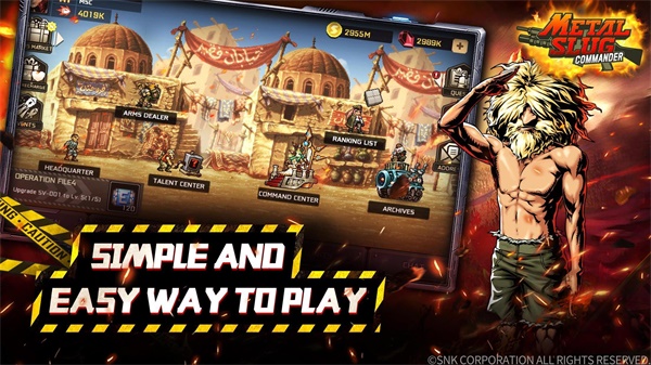 Metal Slug : Commander(合金弹头指挥官内置作弊器) 1.0.4无敌版