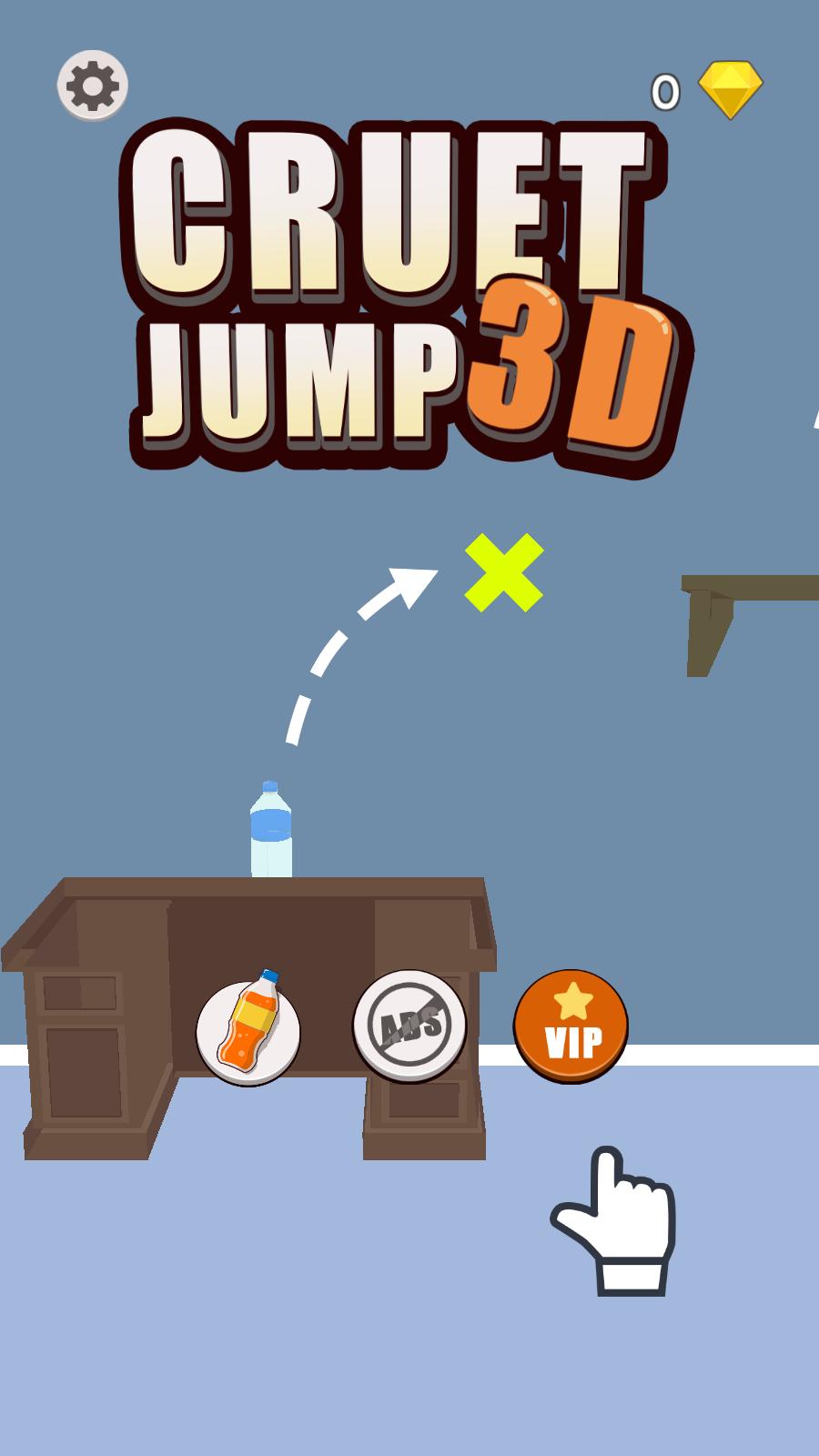 Cruet Jump 3D(瓶子弹跳3D无限金币版) 1.0.3安卓版