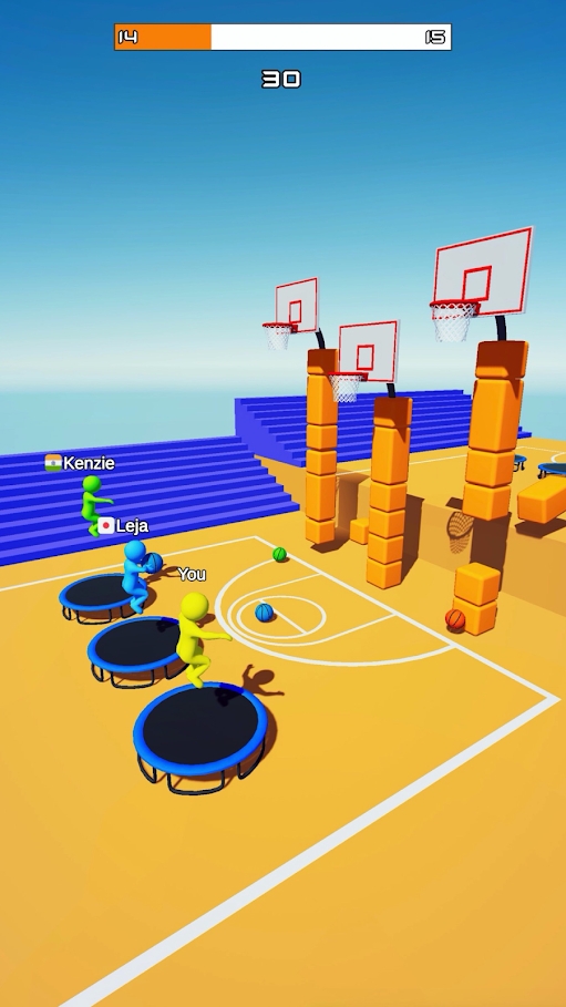 Jump Dunk 3D(跳跃灌篮3D去广告版) 0.6安卓版
