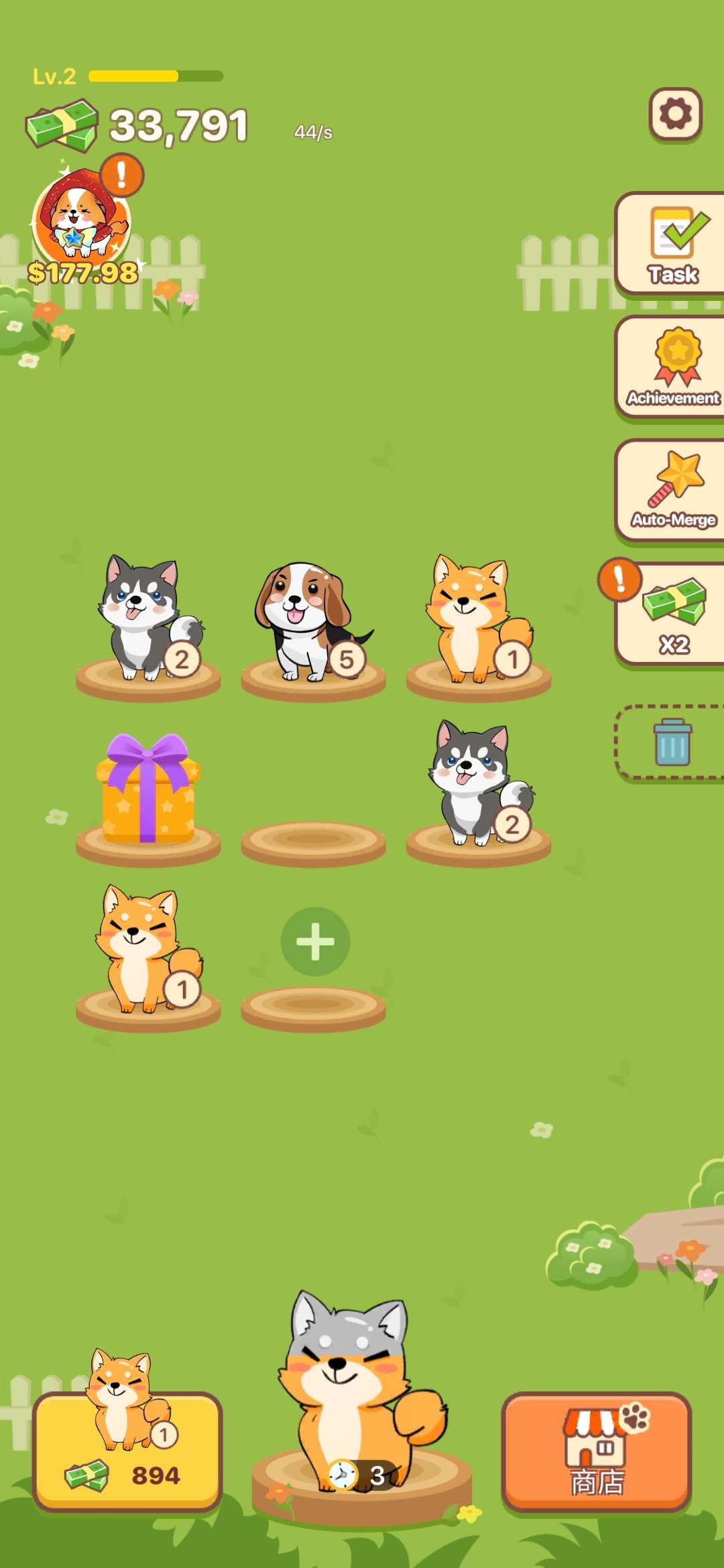 Puppy Town(萌宠庄园无限钞票版) 1.3.8安卓版