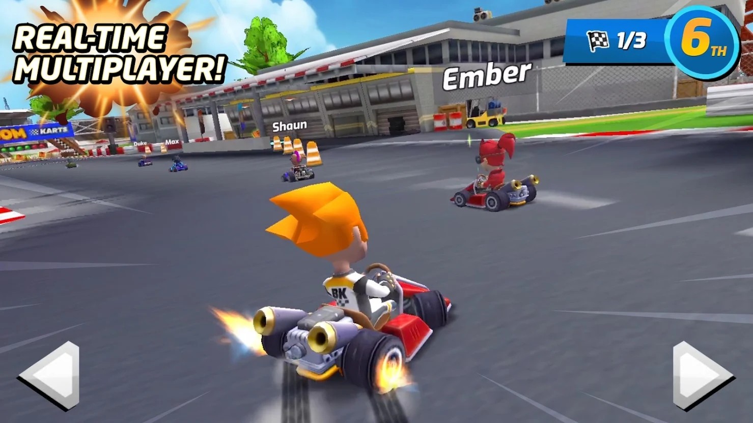 多人卡丁车比赛全部车辆解锁版（Boom Karts） 1.11.0安卓版