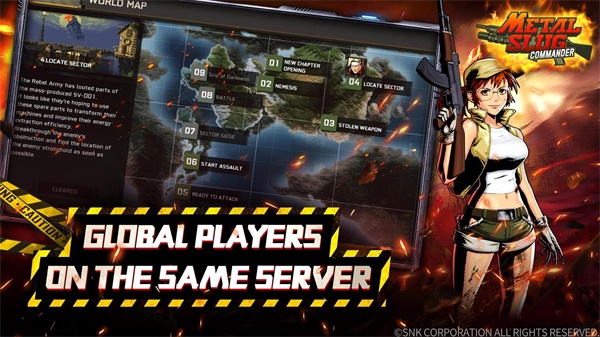Metal Slug : Commander(合金弹头指挥官内置作弊器) 1.0.4无敌版