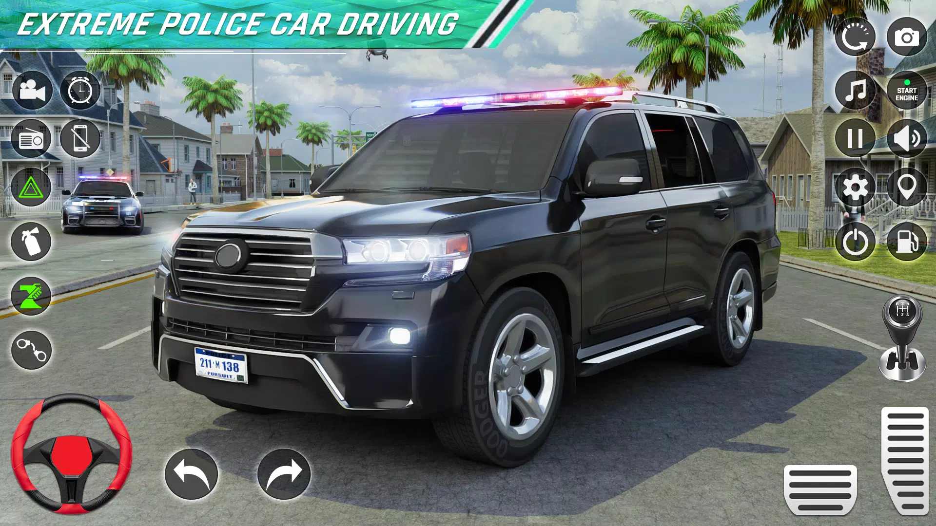美国警车追逐模拟器游戏 美国警车追逐模拟器游戏
