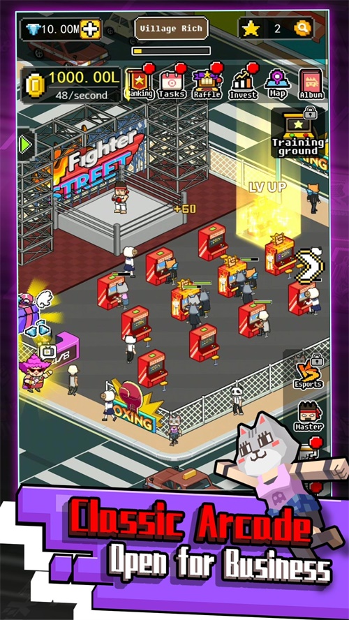 Idle Arcade Tycoon(放置街机大亨无限金币钻石版) 1.0.1安卓版