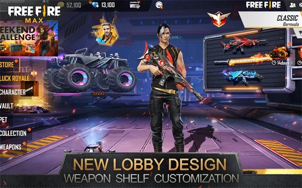 自由开火最新版本(Free Fire MAX) 2.107.0手机版