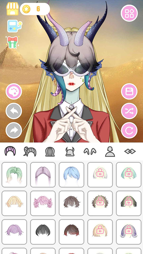 怪物女孩换装