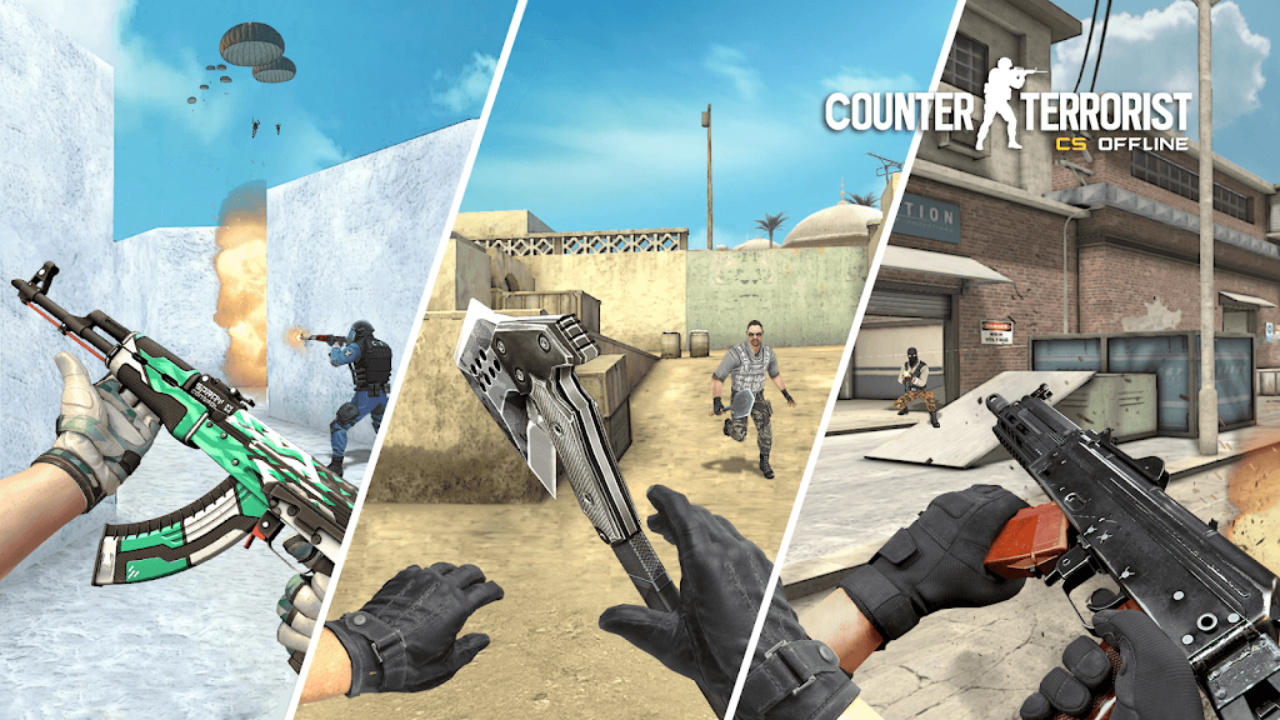反恐精英CS离线版安卓版(Counter Terrorist) 1.0.8版本