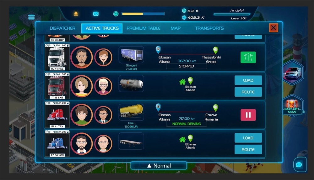 Virtual Truck Manager 2(虚拟卡车经理2无限奖励版) 1.0.0d安卓版
