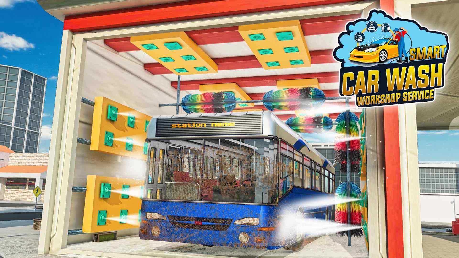 Smart Car wash Workshop : Service Garage(智能洗车车间无限货币版) 1.2安卓版