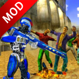 Robot Strike Zombie Shooting(反警察机器人罢工无限金币版) 1.0.4安卓版