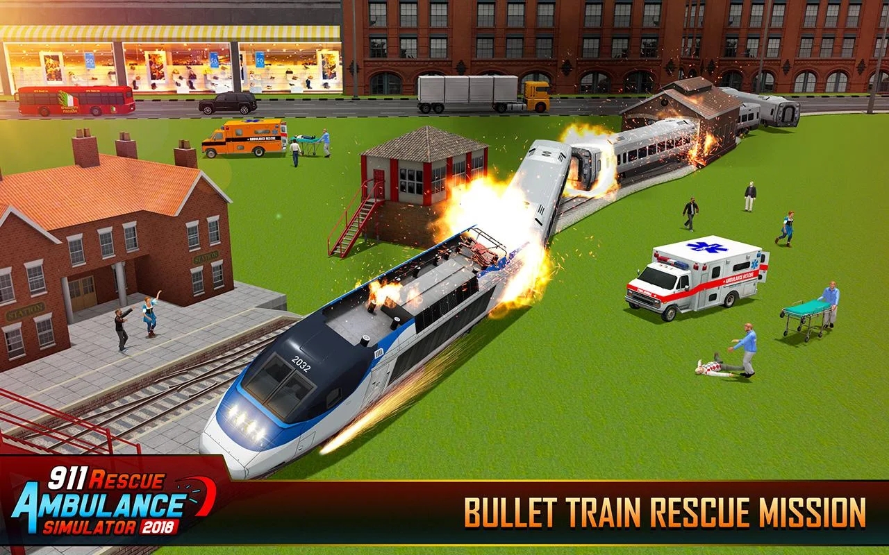 救护车救援驾驶游戏(Ambulance Rescue Driving Games) 1.1.6最新版