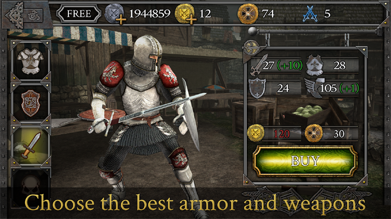 骑士之战中世纪竞技场无限金币版 1.0.21安卓版