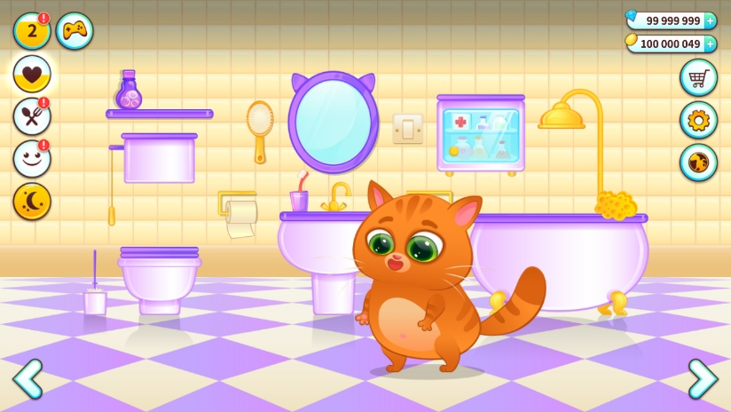 我的虚拟宠物猫无限金币钻石版(Bubbu) 1.155中文版
