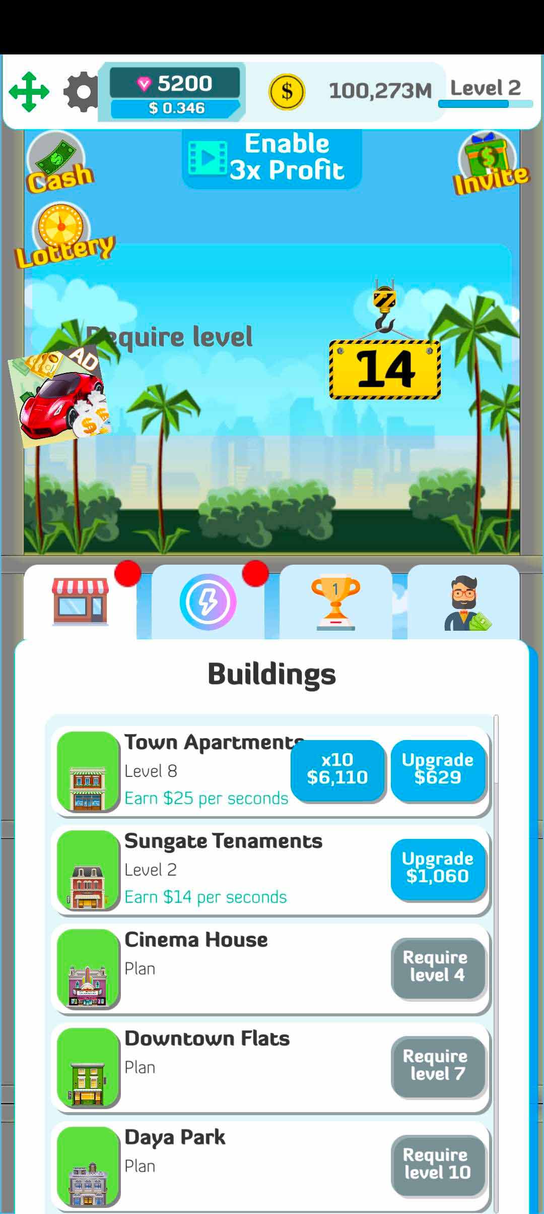 Idle Town Build Your City(建造你的闲置城市大量货币版) 1.1.4安卓版