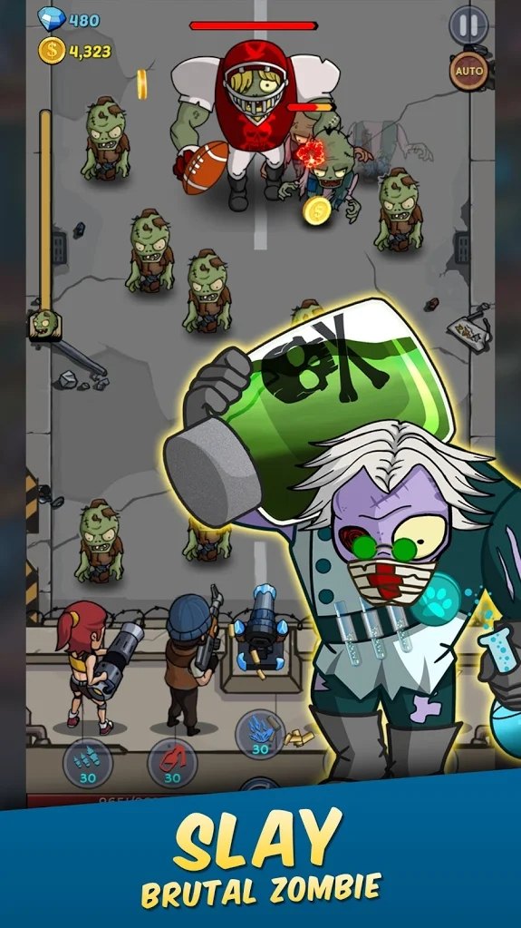 Zombie War(僵尸战争空闲防御无限金币钻石版) 117高爆率版