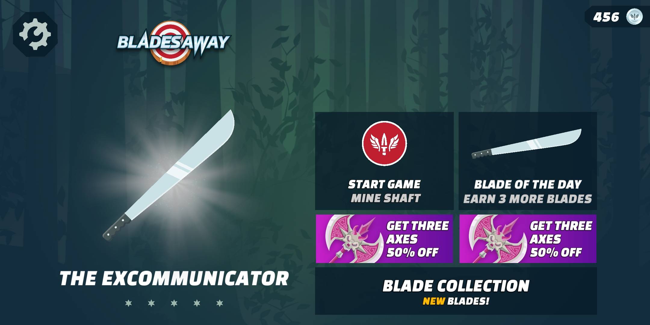 Blades Away(丢飞刀大量货币版) 991安卓版