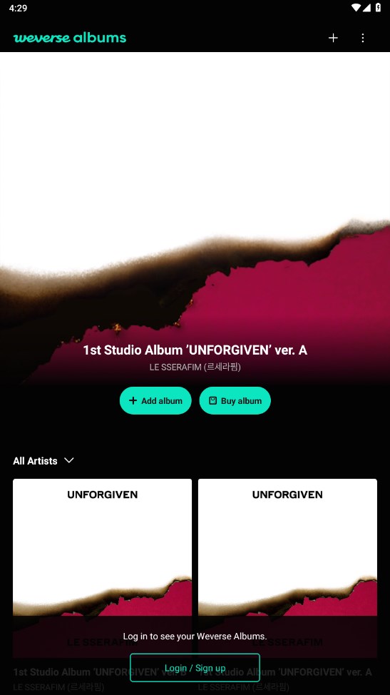 Weverse Albums官方版 1.9.2最新版