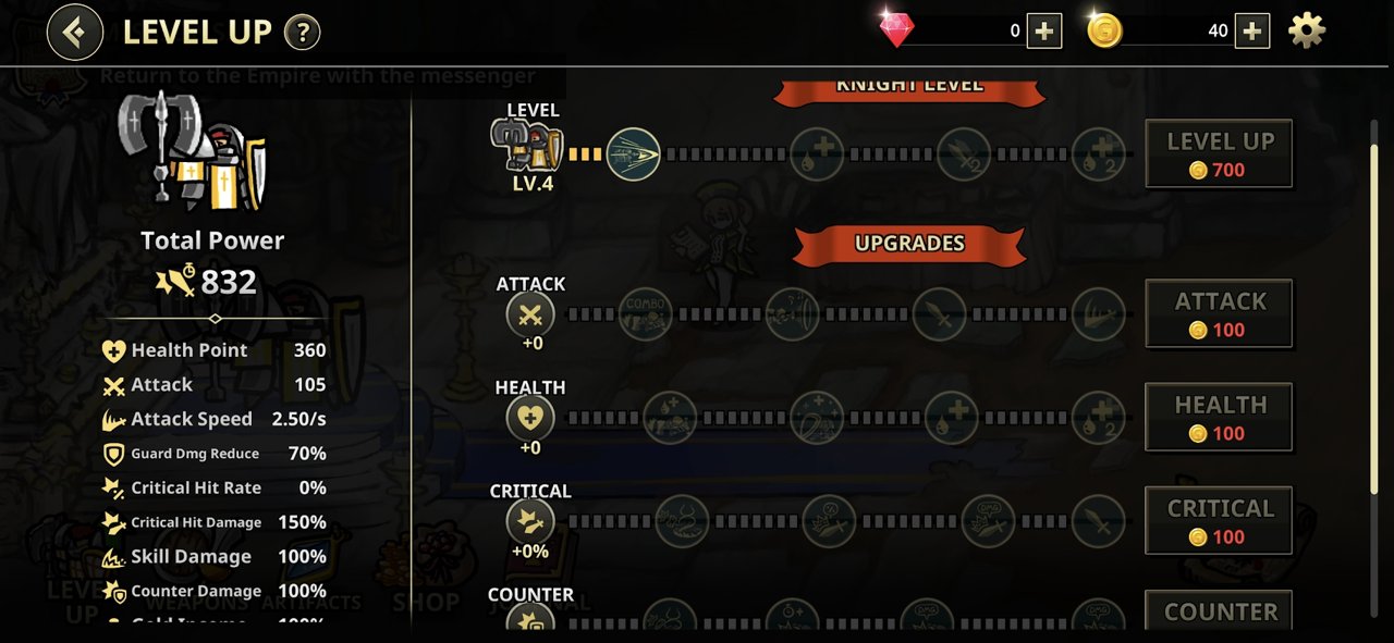 反击骑士无限金币版 1.4.18安卓版