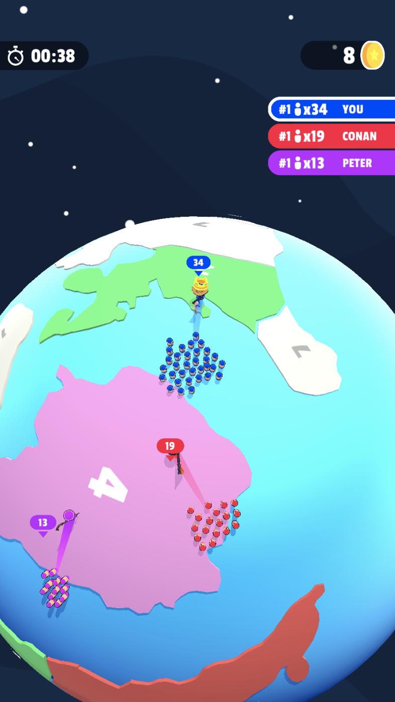 Globe Takeover(全球占领无限金币破解版) 1.1安卓版