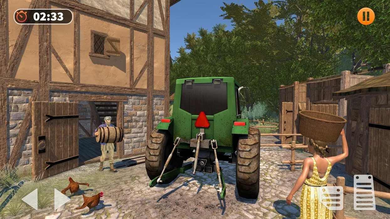 Real Tractor Farming Simulator 3D New Tractor Game(拖拉机耕种无限钞票版)无限钞票版 1.20安卓版