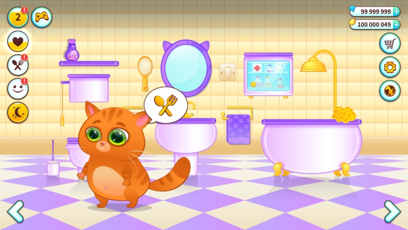 我的虚拟宠物猫无限金币钻石版(Bubbu) 1.155中文版