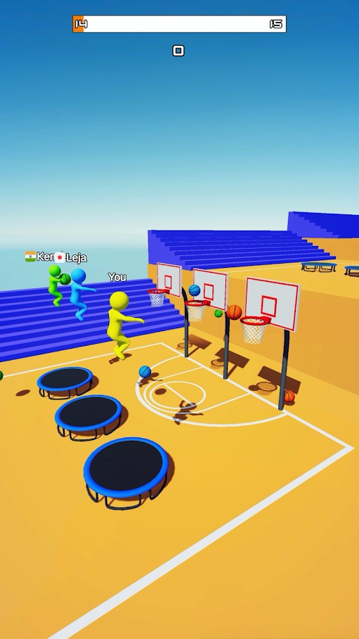 Jump Dunk 3D(跳跃灌篮3D去广告版) 0.6安卓版