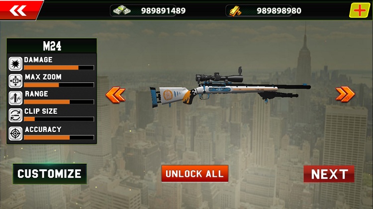 City Target Sniper 3D(城市目标狙击手3D大量货币版) 1.1.5安卓版