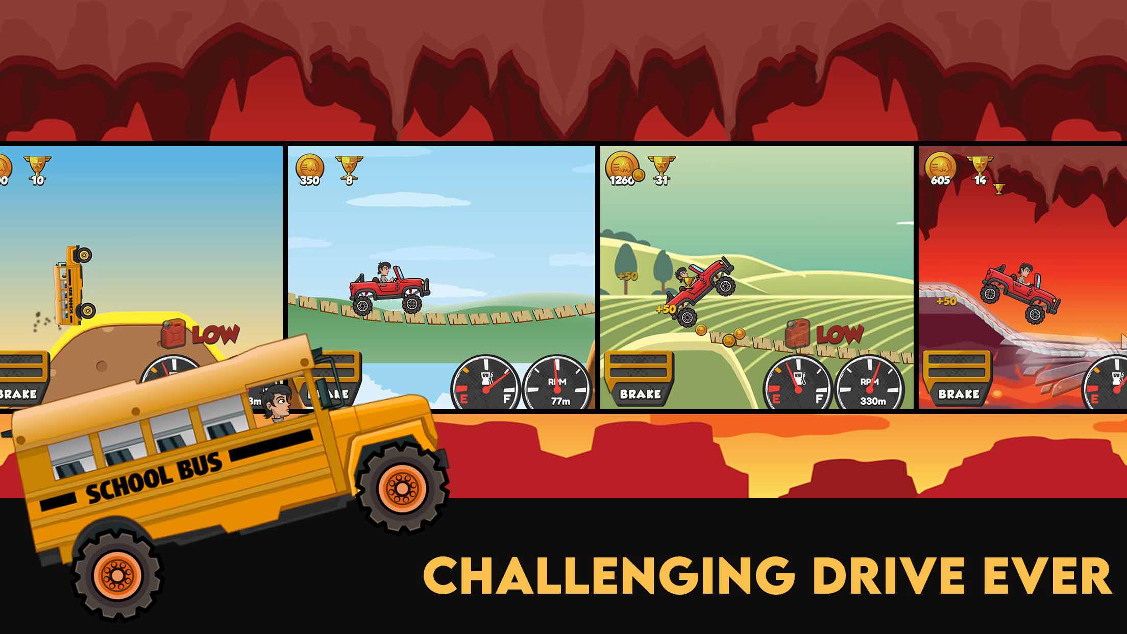 Offroad Hill Racing Fun Mountain Climb Adventure（越野赛车冒险）无限货币版 1.0.13安卓版