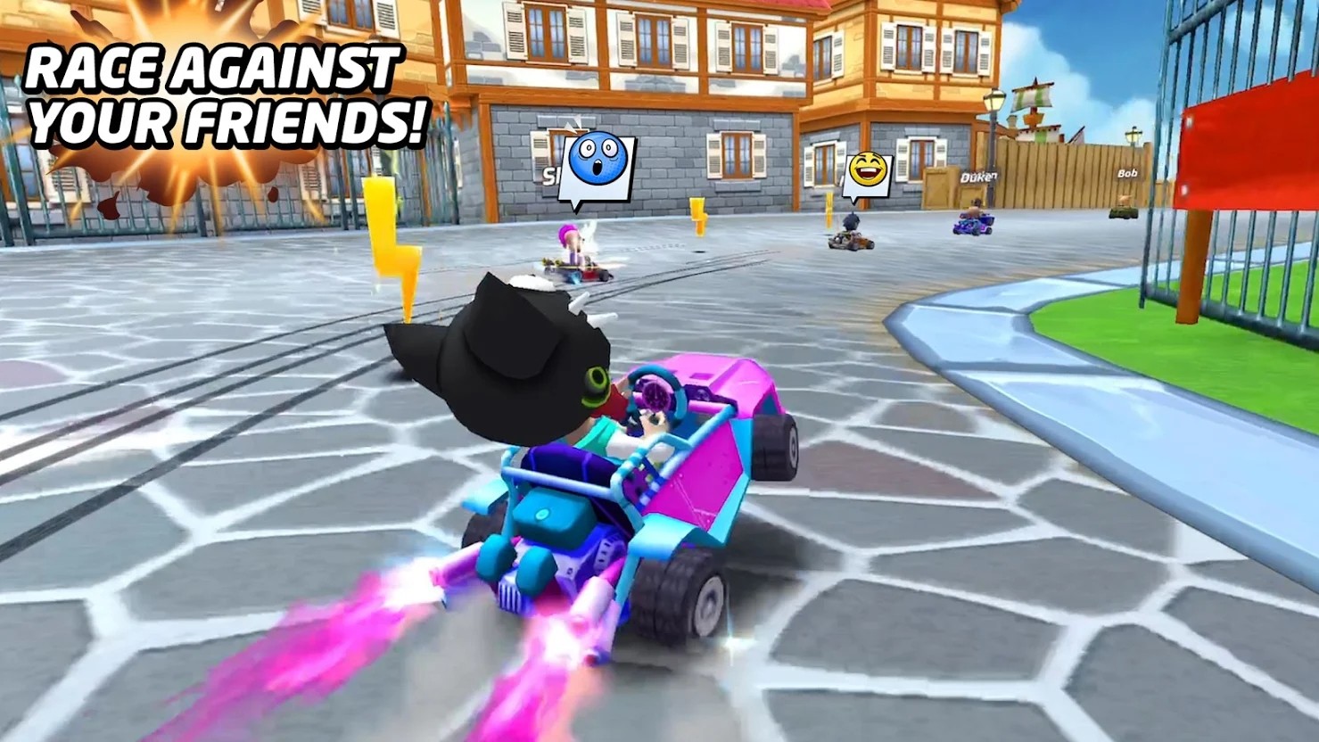 多人卡丁车比赛全部车辆解锁版（Boom Karts） 1.11.0安卓版