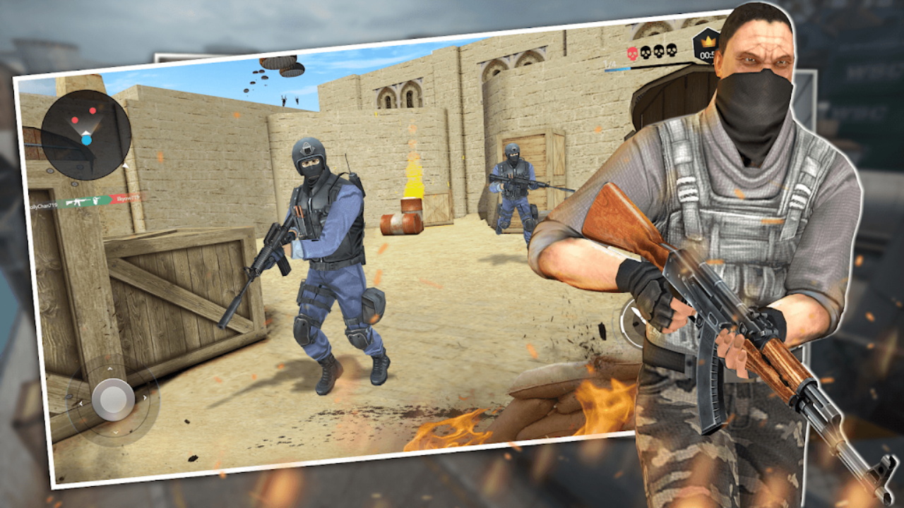 反恐精英CS离线版安卓版(Counter Terrorist) 1.0.8版本