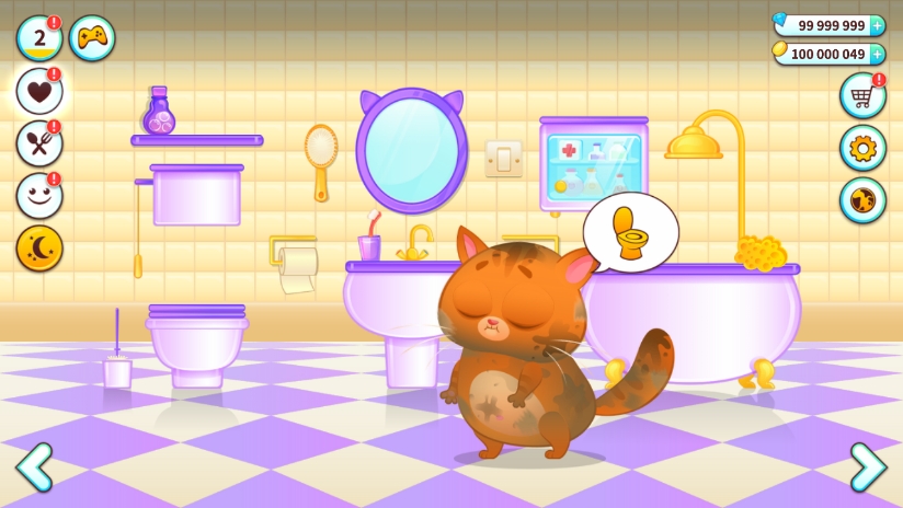 我的虚拟宠物猫无限金币钻石版(Bubbu) 1.155中文版