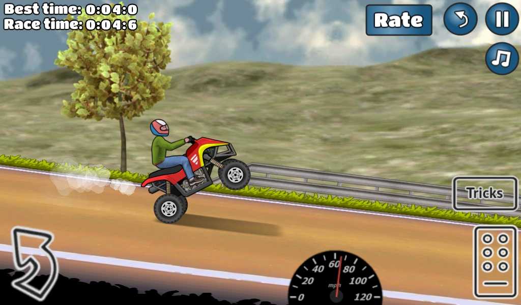 开摩托去泡妞破解版(Wheelie Challenge)