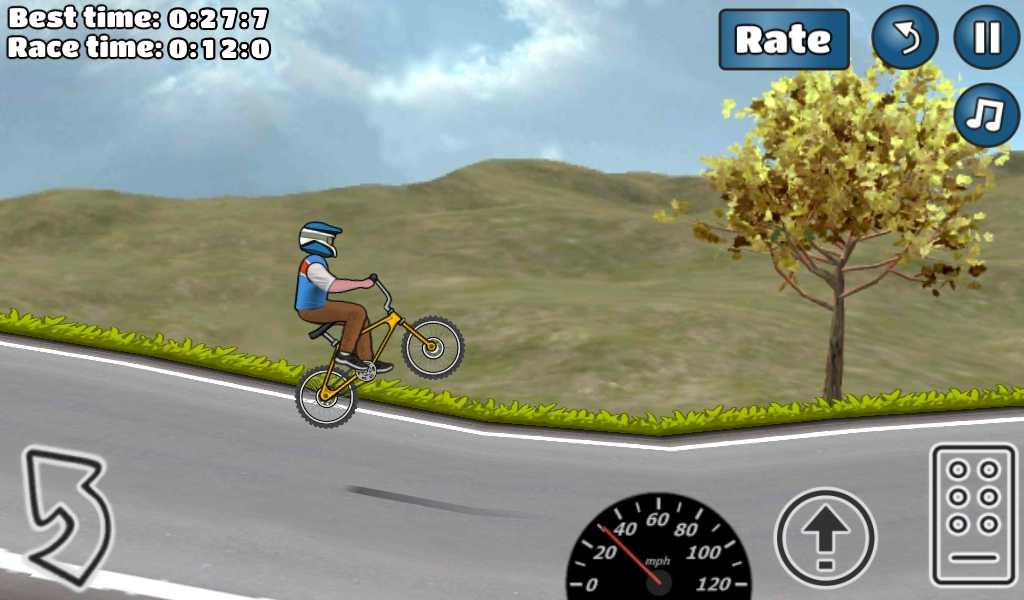 开摩托去泡妞破解版(Wheelie Challenge) 1.54最新版