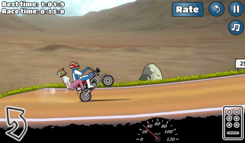 开摩托去泡妞破解版(Wheelie Challenge) 1.54最新版