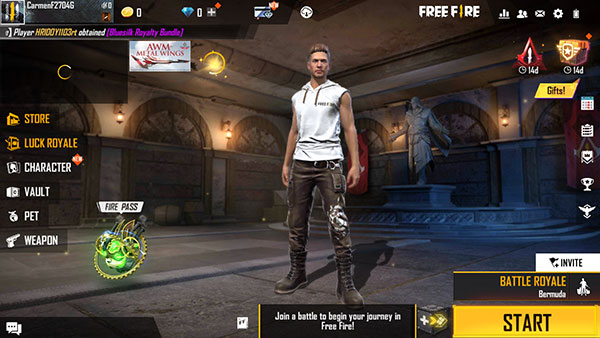 自由开火战场国际版测试版(Free Fire Advance) 自由开火战场国际版测试版(Free Fire Advance)